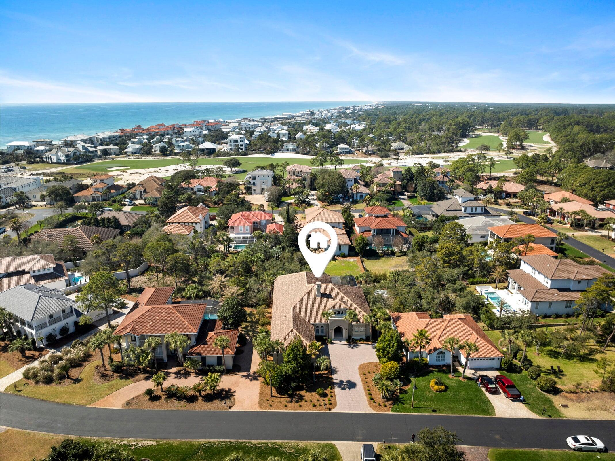 322 Emerald Ridge Santa Rosa Beach, FL 32459 - Photo 38 of 43 an aerial view of a city