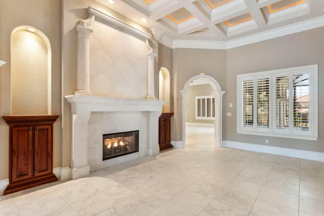 a view of livingroom with fireplace