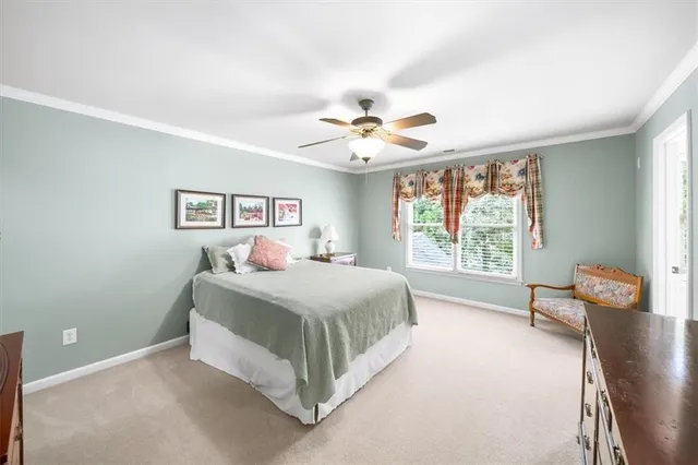 an aerial view of a city with lots of residential buildings