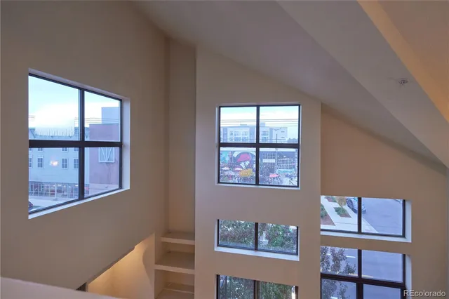a view of an entryway with bedroom