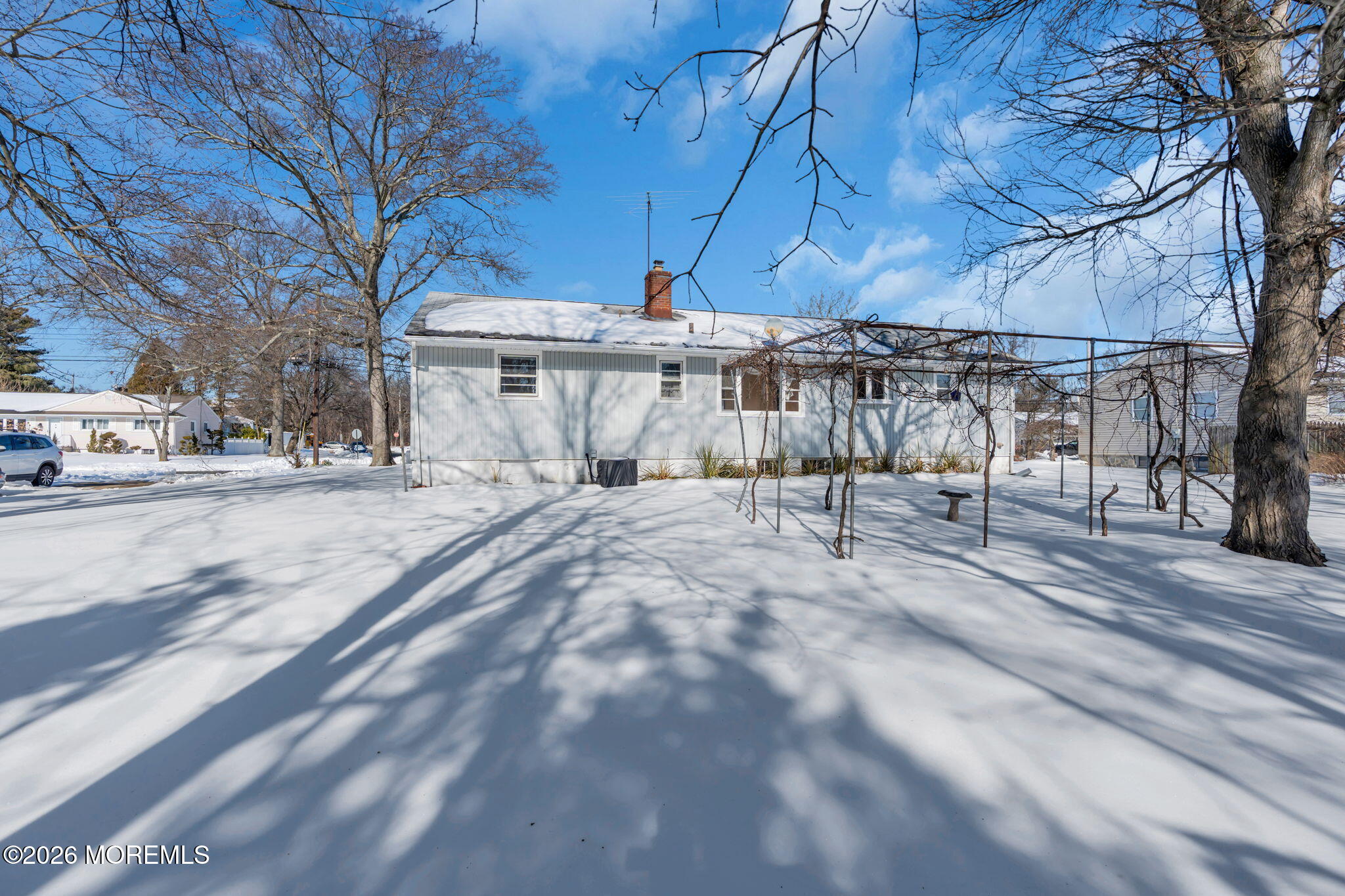 7 Klein Street Oakhurst, NJ 07755 - Photo 22 of 25 a view of a house with a snow on the road