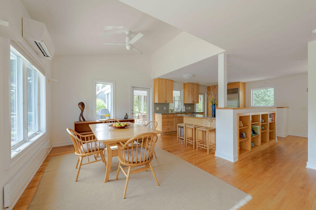10 Hamblen Farm Road Wellfleet, MA 02667 - Photo 11 of 59 a view of a dining room with furniture and a table