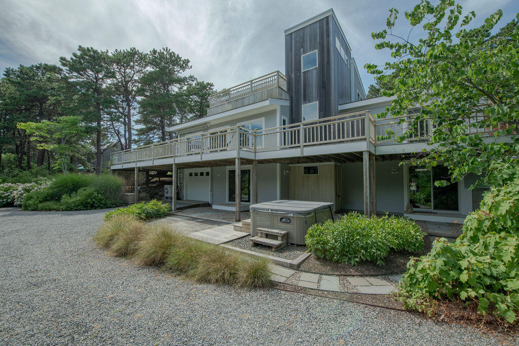 10 Hamblen Farm Road Wellfleet, MA 02667 - Photo 43 of 59 front view of house with a yard