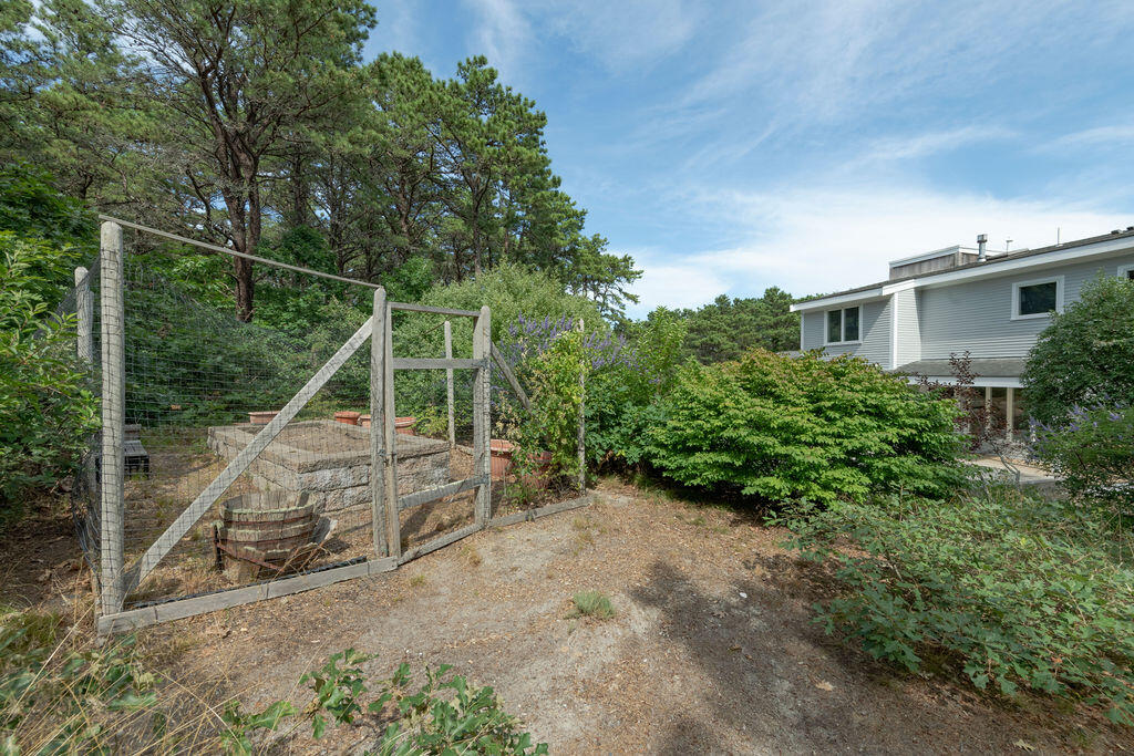 10 Hamblen Farm Road Wellfleet, MA 02667 - Photo 47 of 59 a view of a house with a backyard