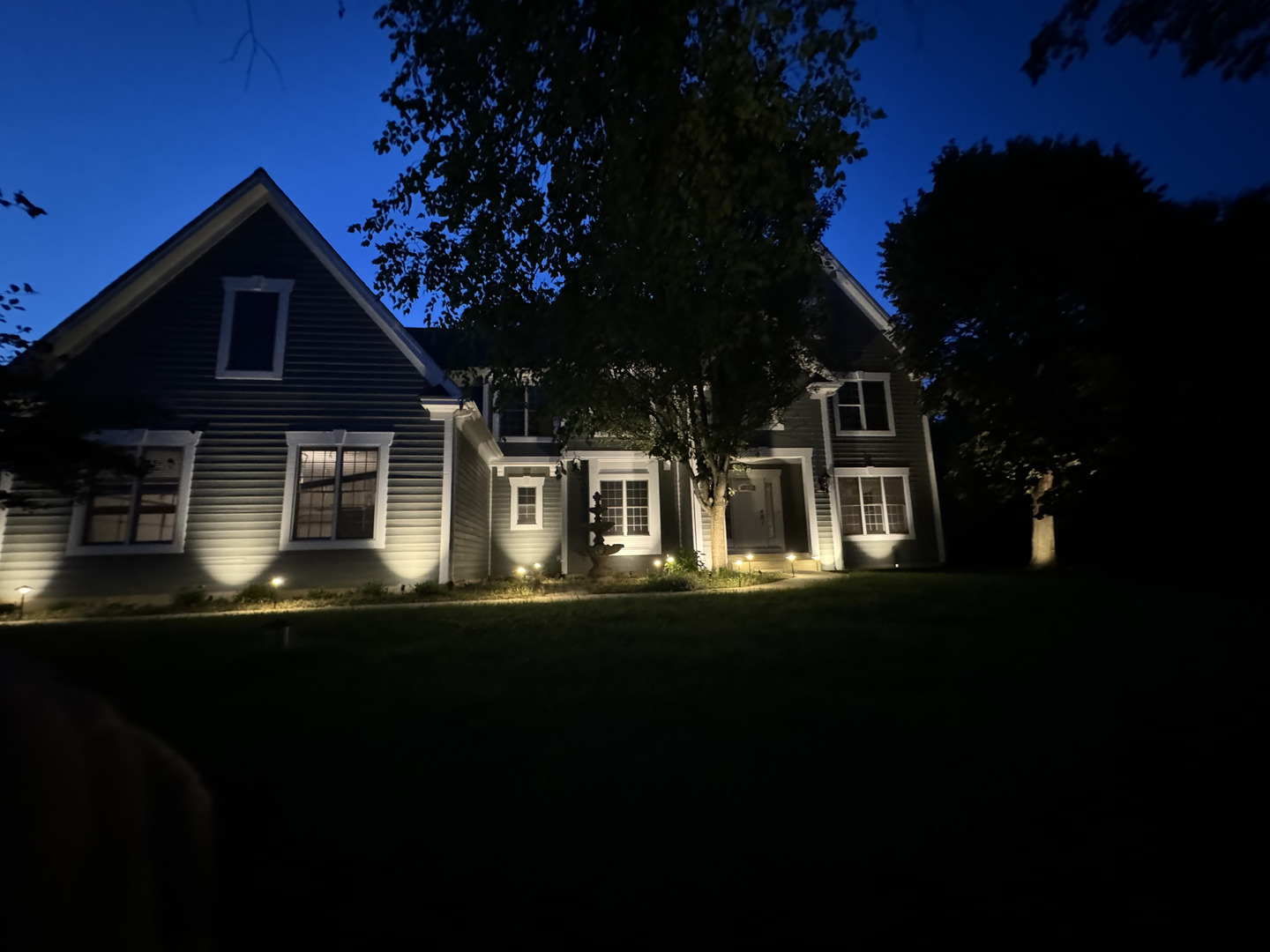 28798 Rivers Edge Drive Cary, IL 60013 - Photo 43 of 46 a front view of a house with a garden