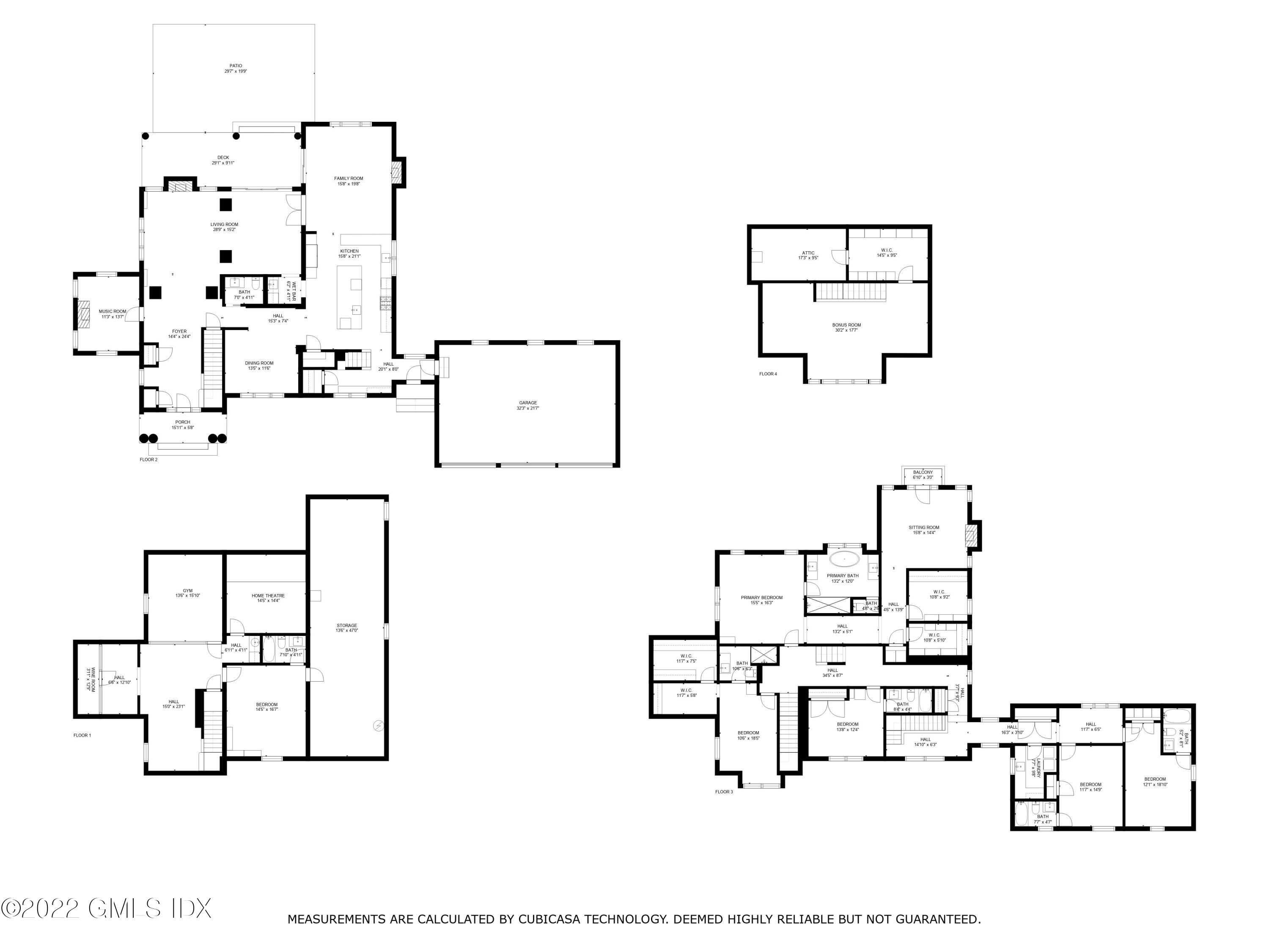 311 Stanwich Road Greenwich, CT 06830 - Photo 65 of 65 all_floors_dimensions_311_stanwich_rd___