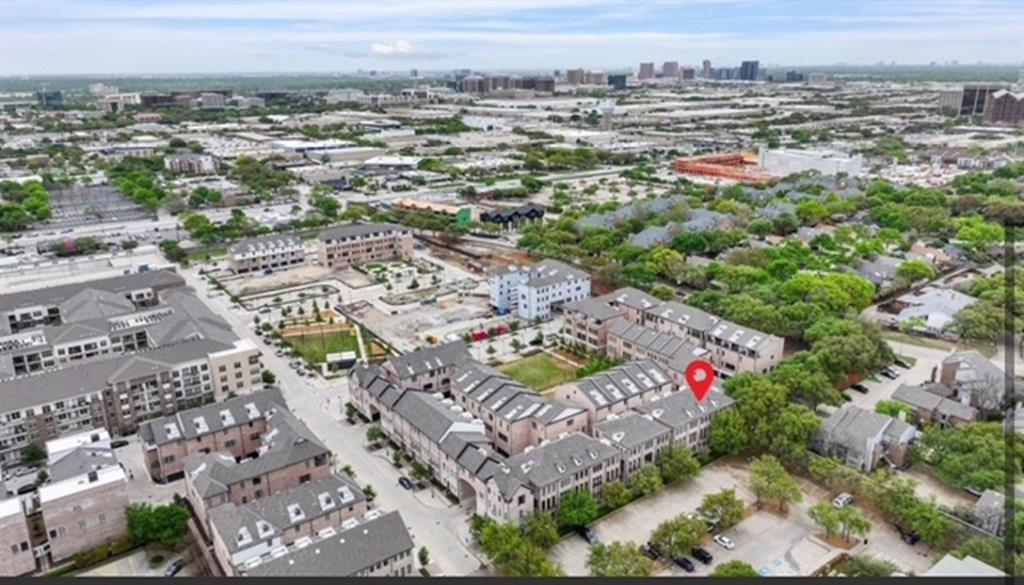 4080 Oak Street Addison, TX 75001 - Photo 4 of 19 an aerial view of a city