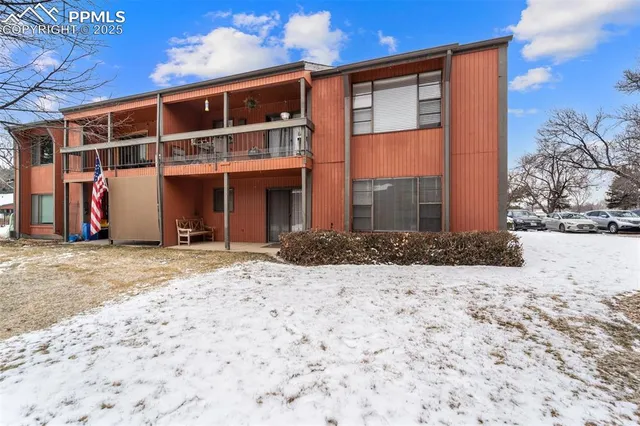 a backyard of a house