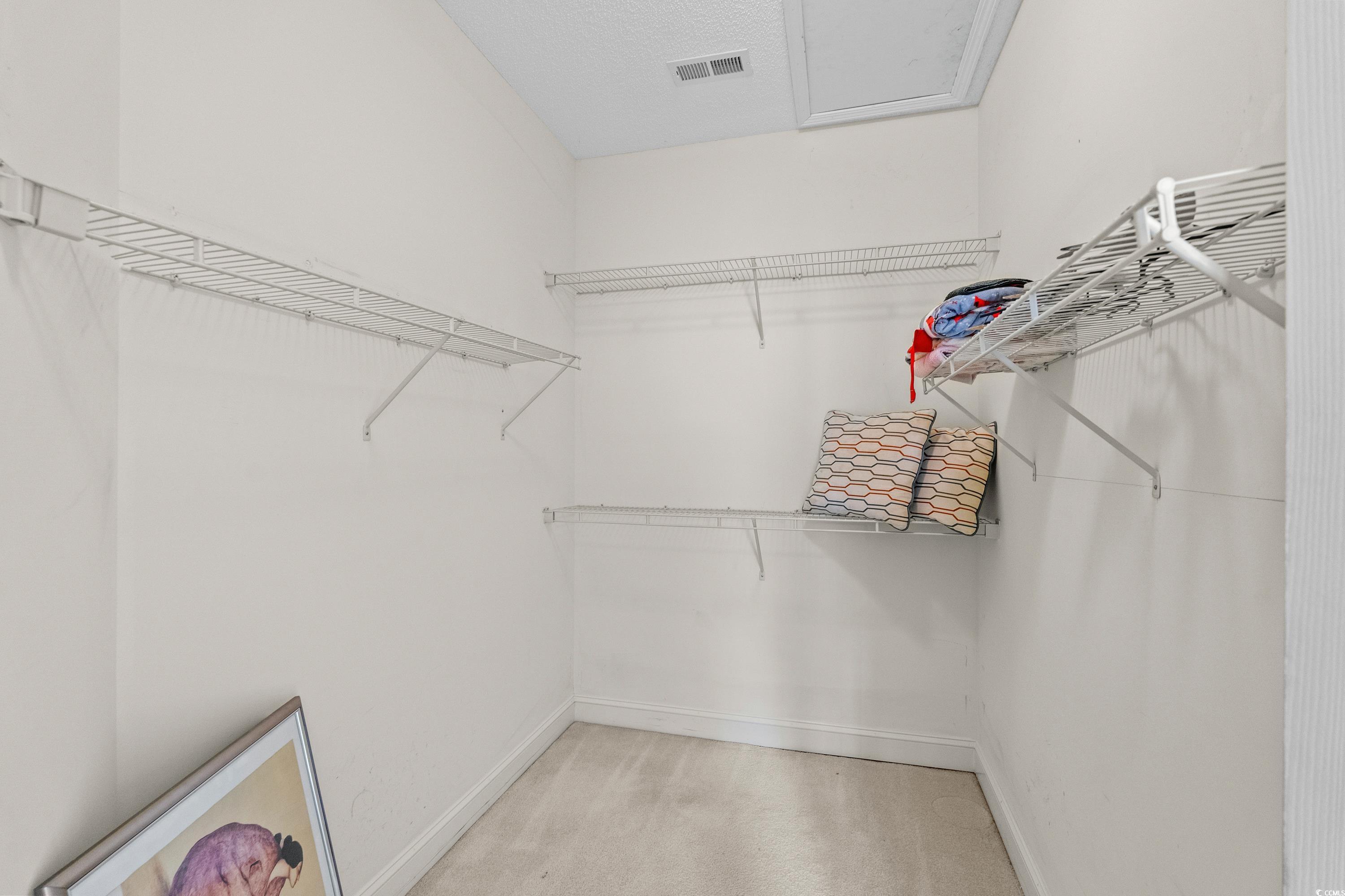 5025 Westwind Drive Myrtle Beach, SC 29579 - Photo 32 of 36 Spacious closet featuring visible vents and attic