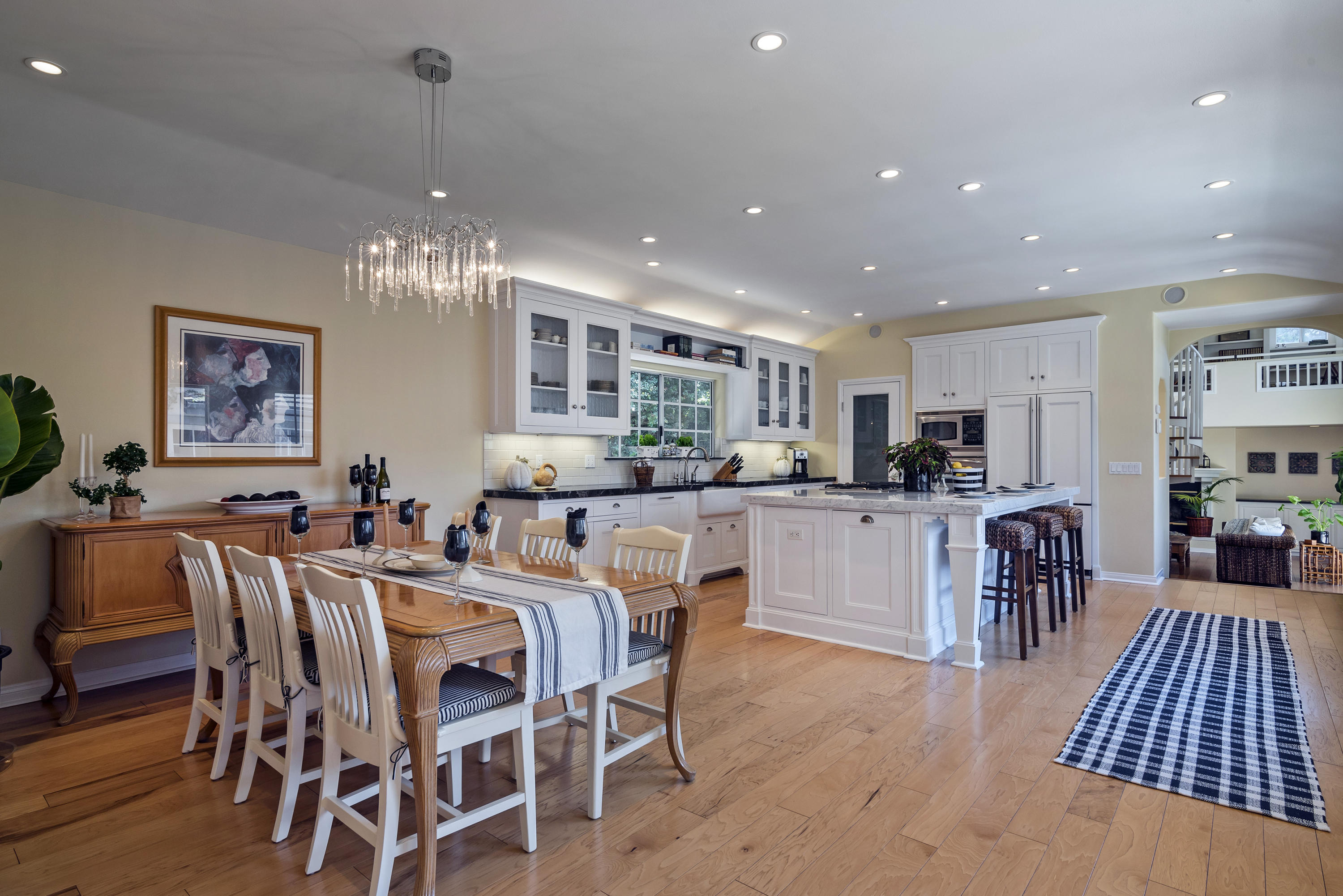 138 Toro Canyon Road Carpinteria, CA 93013 - Photo 6 of 24 Kitchen & Dining Area