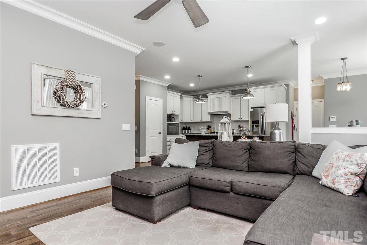 2637 Mt Vernon Church Road Raleigh, NC 27614 - Photo 3 of 15 a living room with furniture and kitchen view