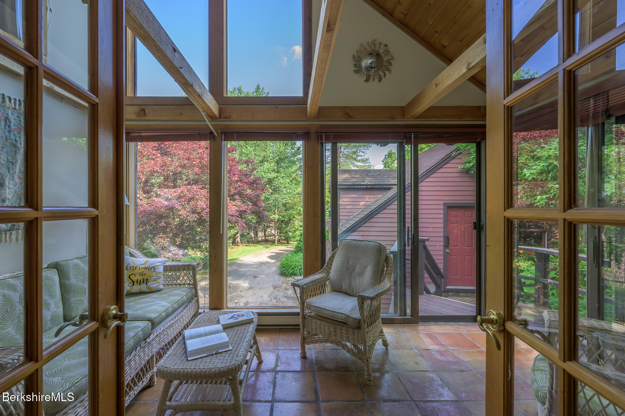 6 Manitauk Heights Stockbridge, MA 01262 - Photo 15 of 49 Sun room 2