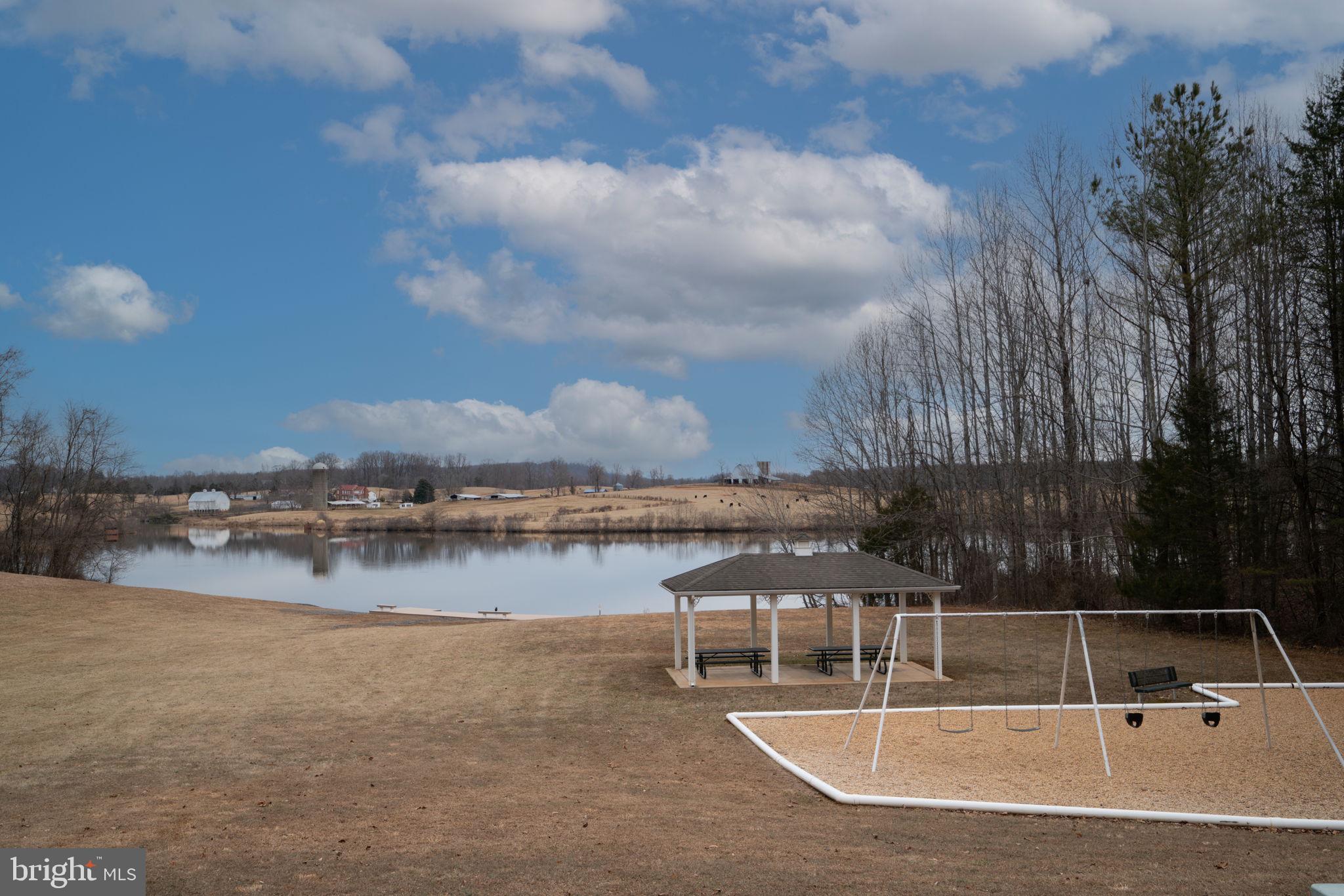 8261 Tinsley Place Culpeper, VA 22701 - Photo 79 of 80 a view of a swimming pool with outdoor seating and yard