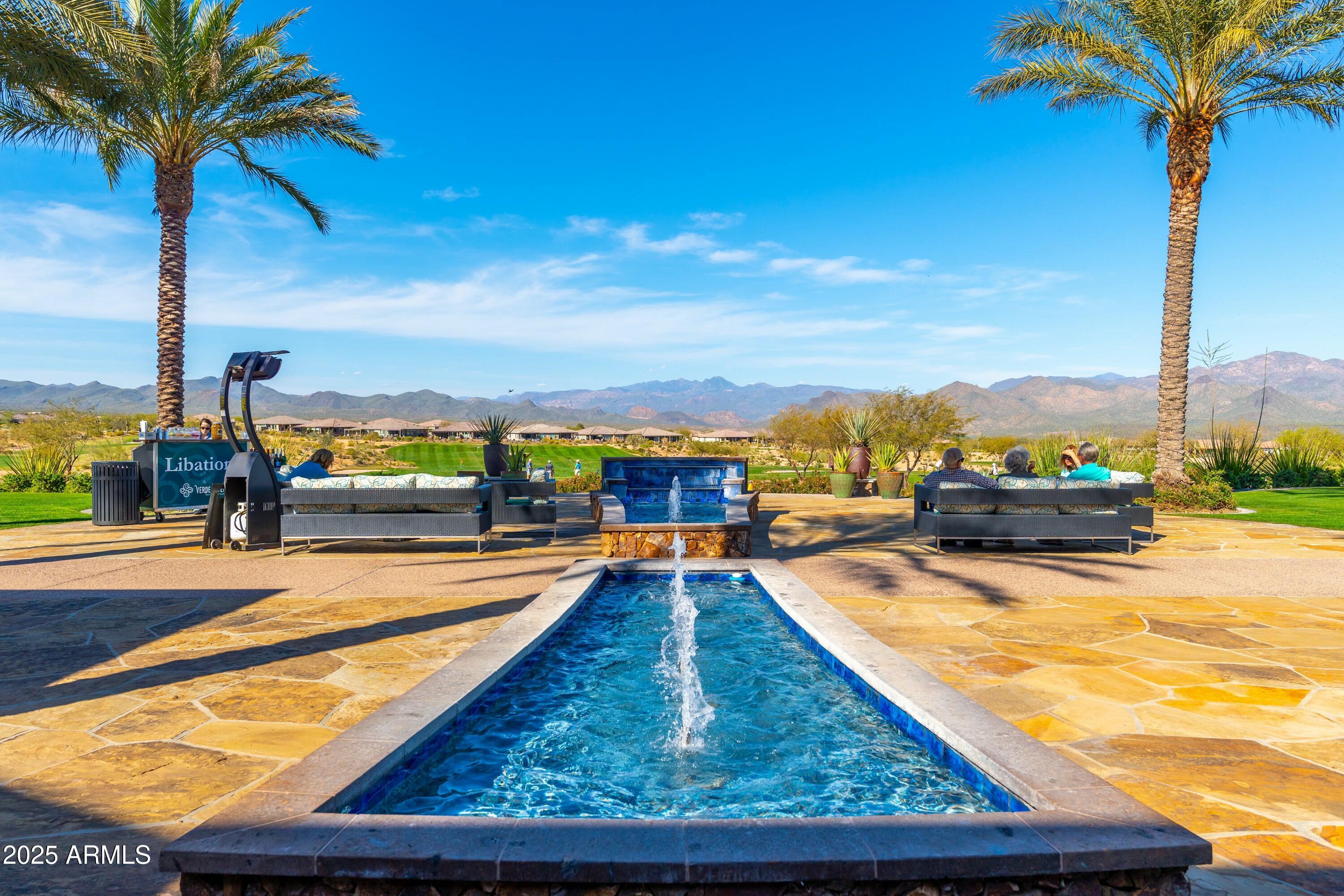 17972 East Silver Sage Lane Rio Verde, AZ 85263 - Photo 57 of 80 a view of swimming pool with seating area