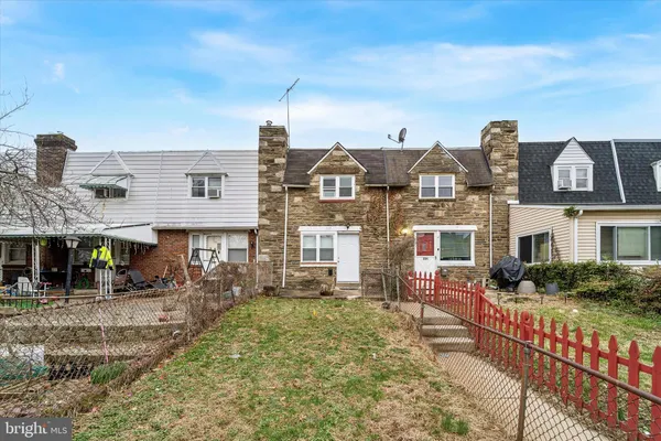 a front view of multiple houses