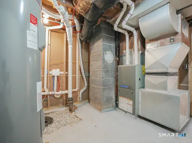 a view of backyard with green space