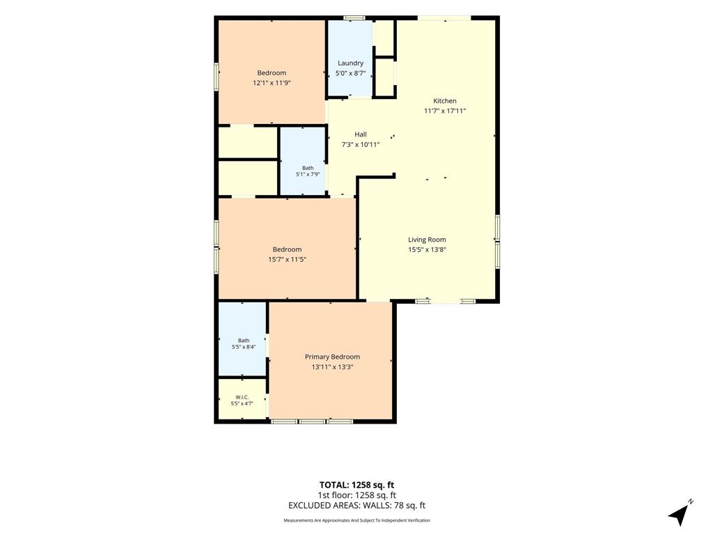 2023 Bosque Boulevard Waco, TX 76707 - Photo 26 of 26 Floor plan