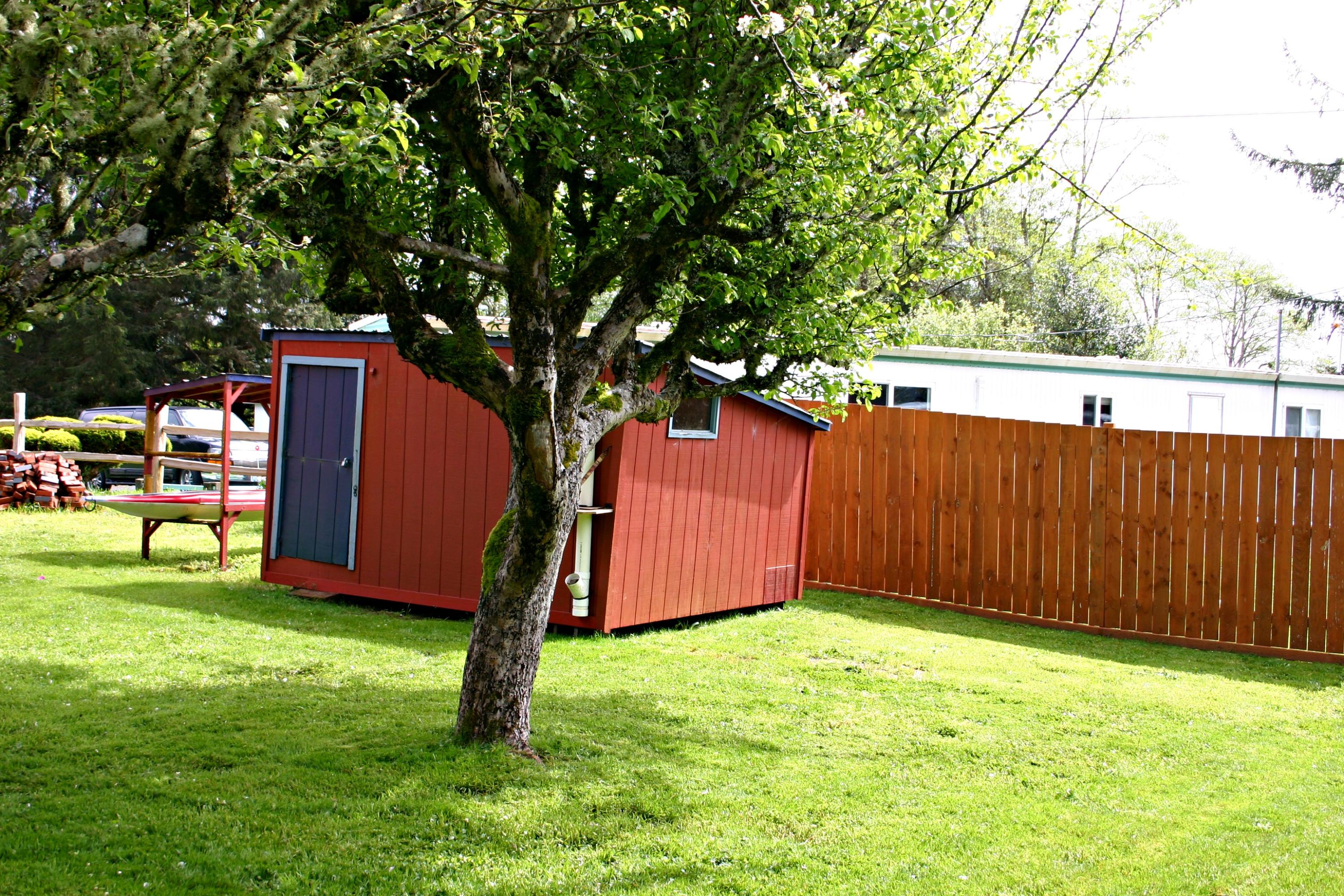 2025 Old Netarts Road West Tillamook, OR 97141 - Photo 8 of 9 Back Yard/Shed