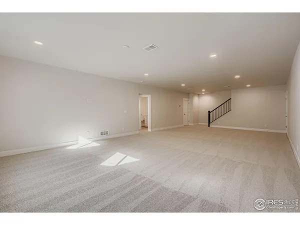 a view of empty room