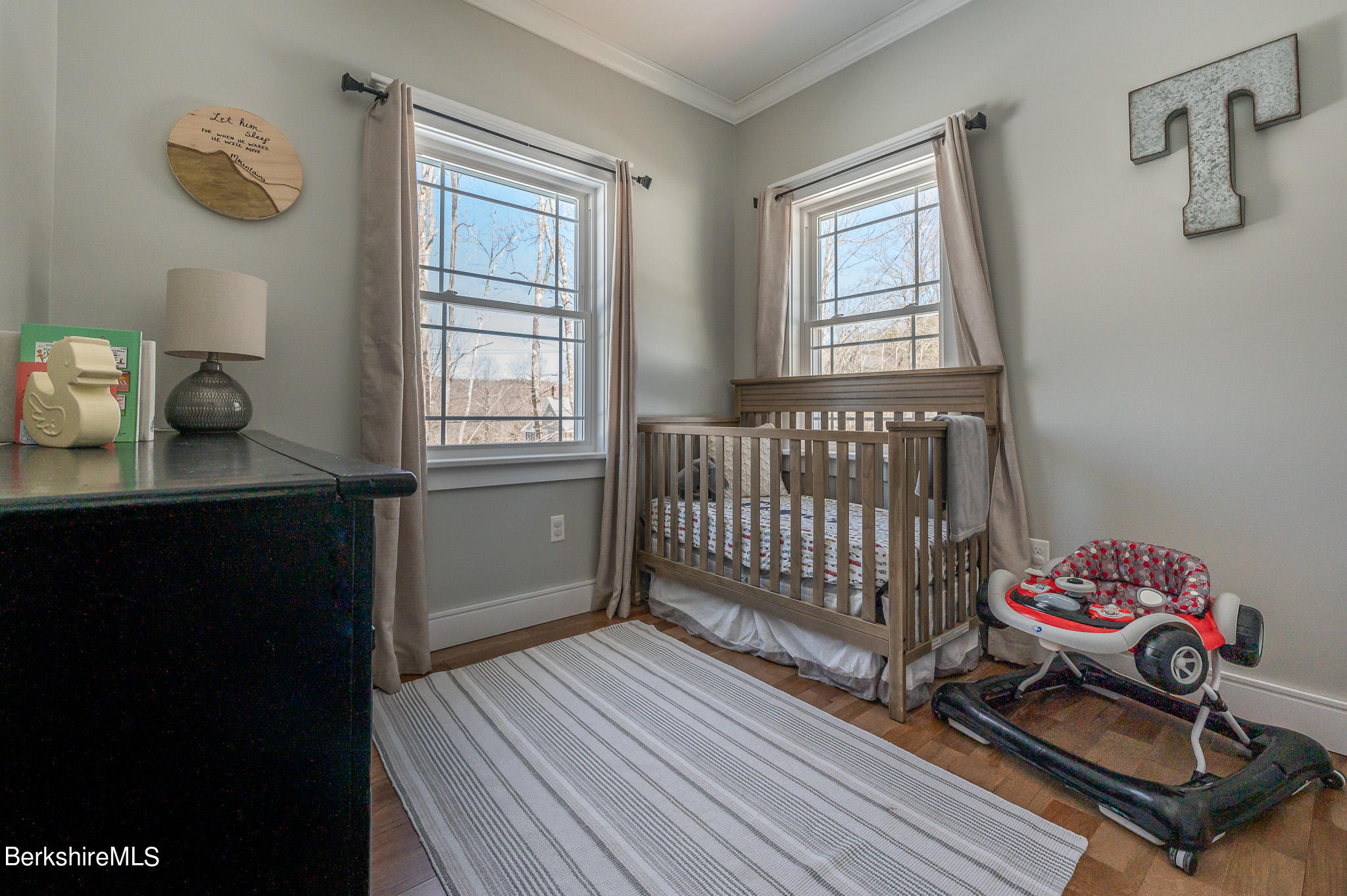 3 Chestnut Hill Road Monterey, MA 01245 - Photo 11 of 26 a bedroom with a bed and wooden floor