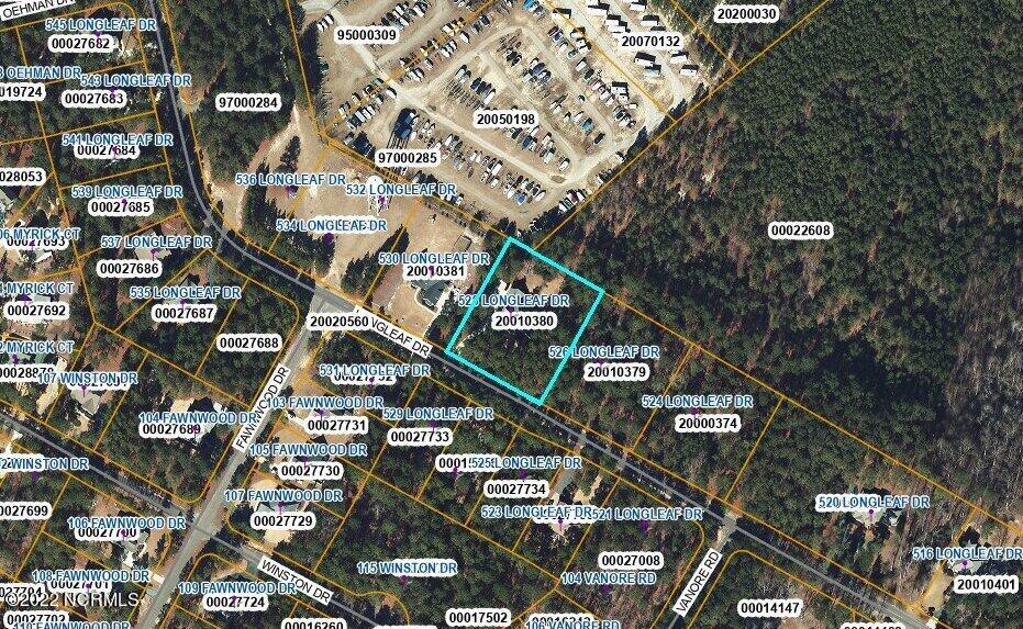 528 Longleaf Drive West End, NC 27376 - Photo 80 of 92 GIS Map Zoomed Out