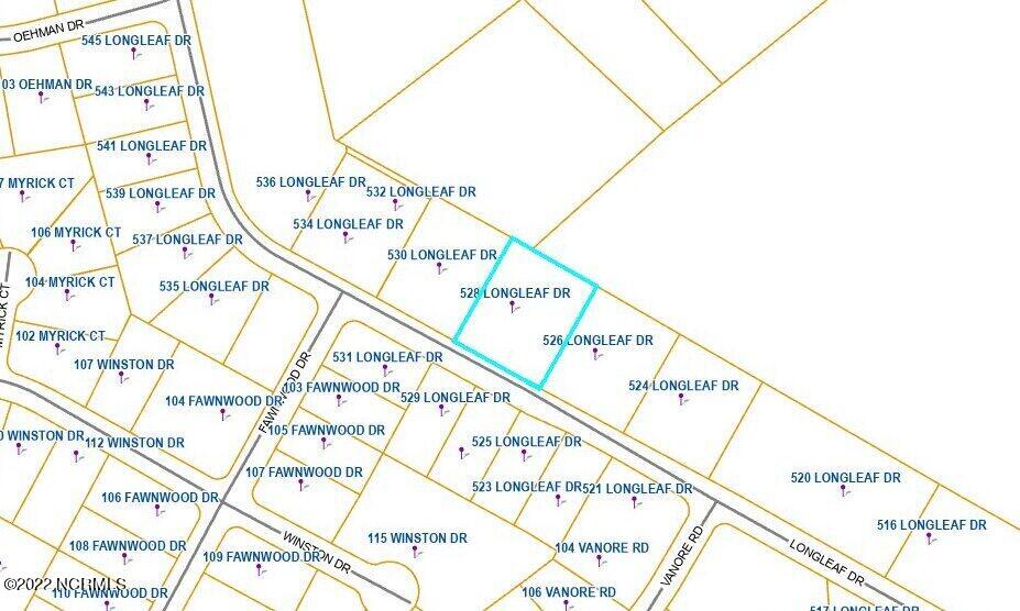 528 Longleaf Drive West End, NC 27376 - Photo 91 of 92 Hilllshade Zoomed Out