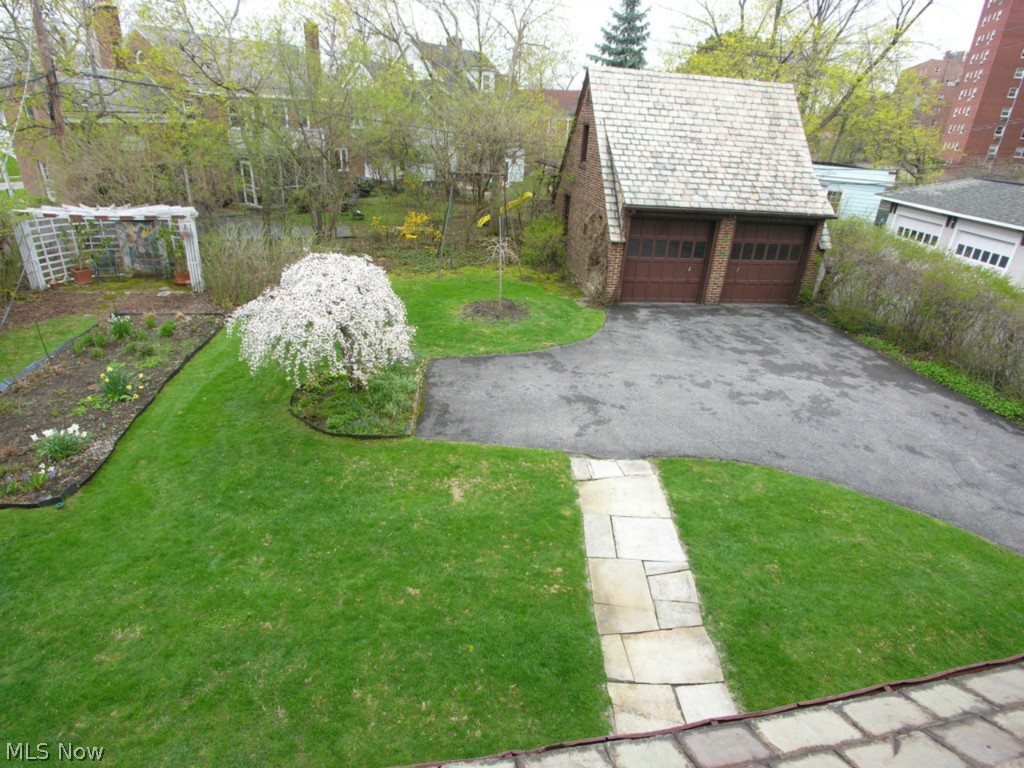 2830 Coventry Road Shaker Heights, OH 44120 - Photo 23 of 24 View of the rear yard from the Nursery/Office bedroom