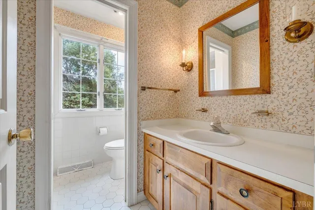 a view of an front door