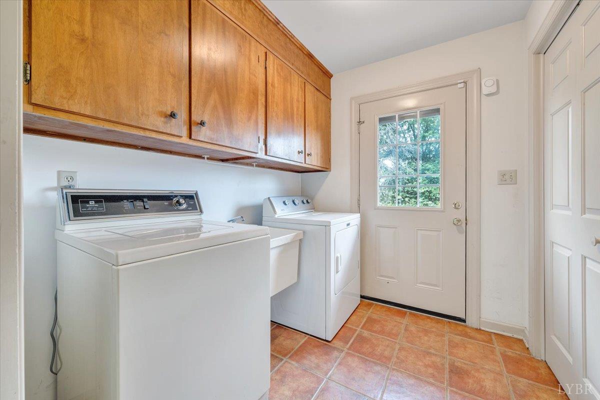 105 North Branch Road Bedford, VA 24523 - Photo 32 of 80 a utility room with dryer and washer