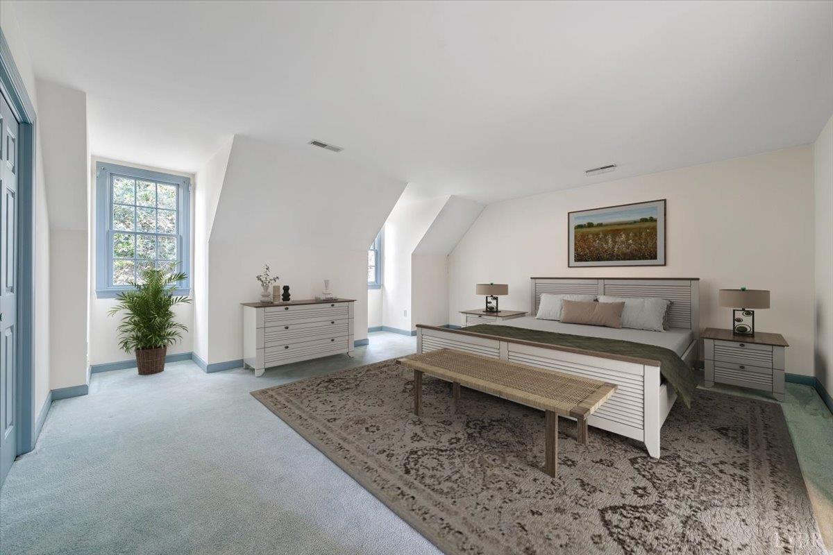 105 North Branch Road Bedford, VA 24523 - Photo 38 of 80 a bed room with a bed and a chair