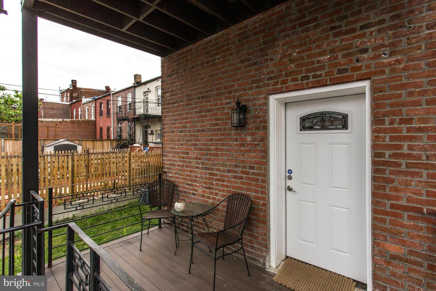 43 R Street Northwest, Unit 1 Washington, DC 20001 - Photo 28 of 30 Balcony