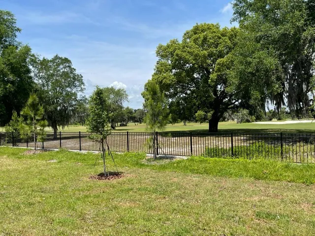 a view of a house with a yard and plants