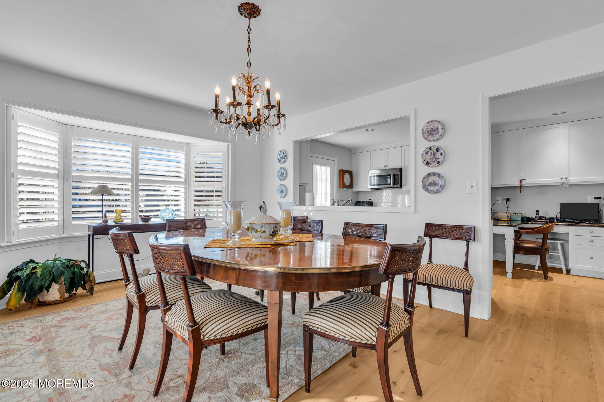 97 Bay Point Harbour Point Pleasant, NJ 08742 - Photo 13 of 54 a view of a dining room with furniture window and wooden floor