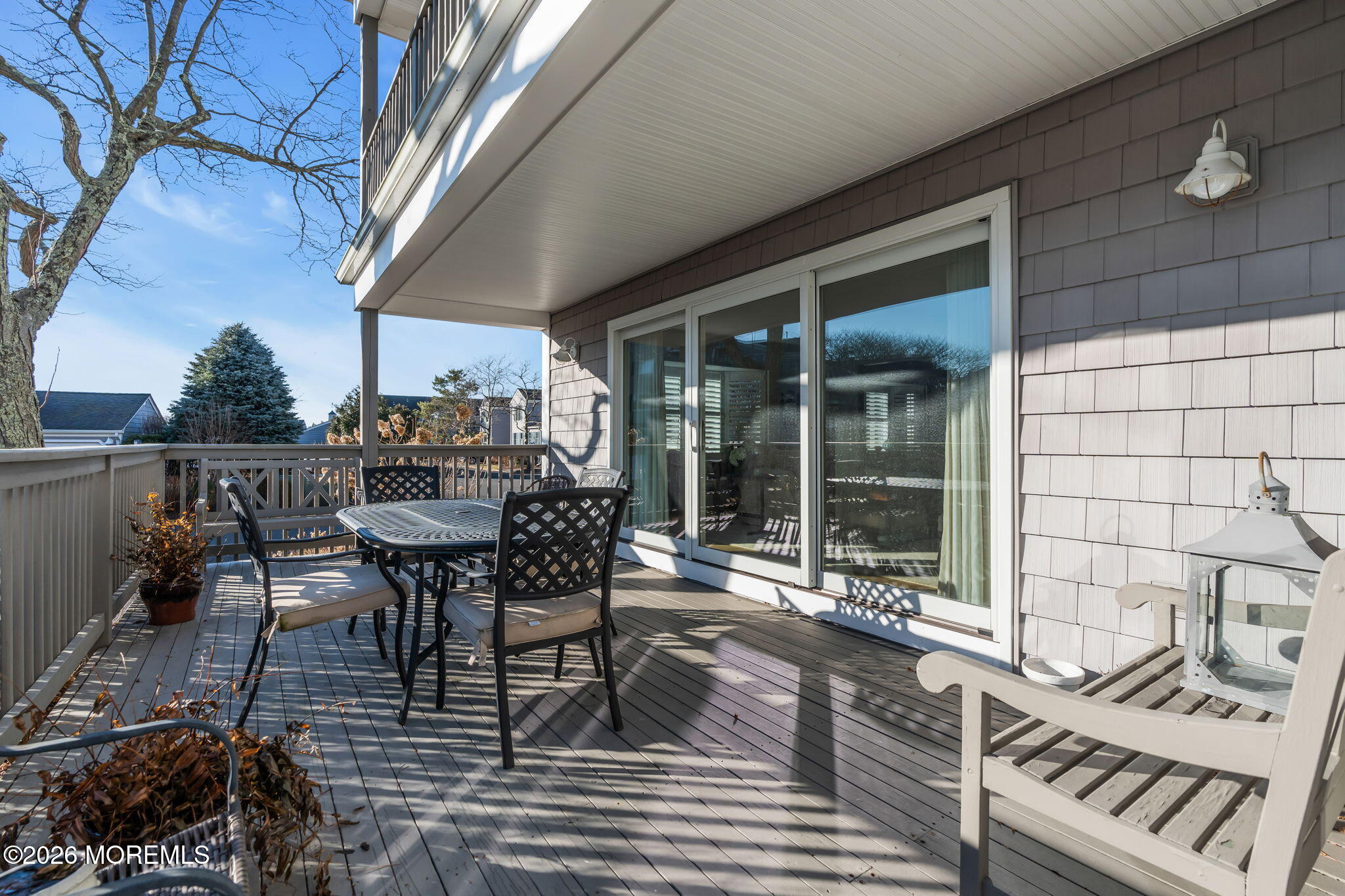 97 Bay Point Harbour Point Pleasant, NJ 08742 - Photo 34 of 54 a view of a patio with table and chairs and potted plants