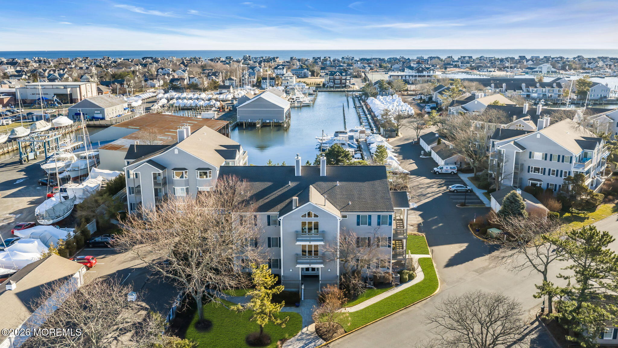 97 Bay Point Harbour Point Pleasant, NJ 08742 - Photo 42 of 54 an aerial view of a house with a garden
