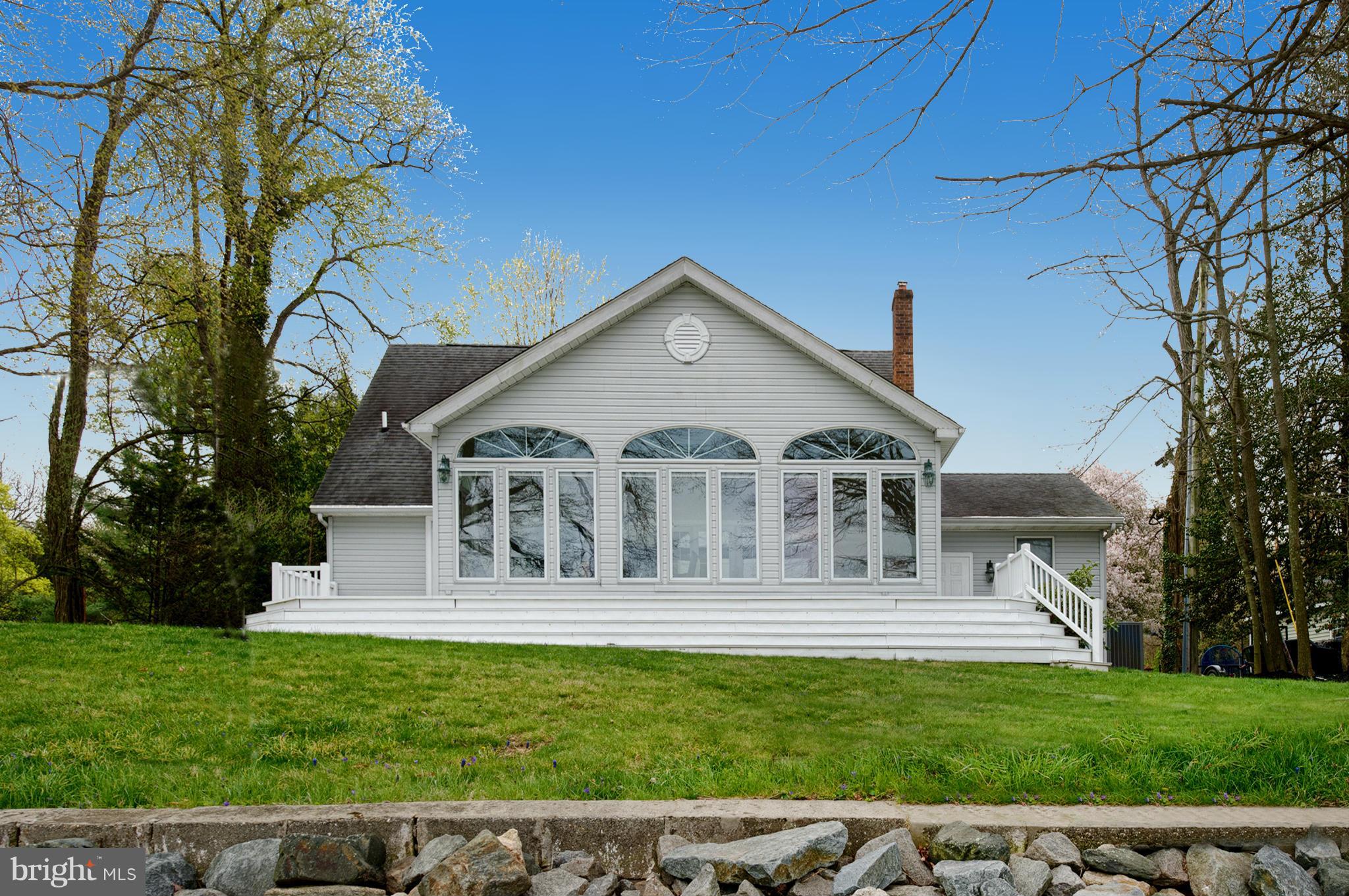 389 River Road Elkton, MD 21921 - Photo 3 of 30 View from beach! Windows capturing the beauty!