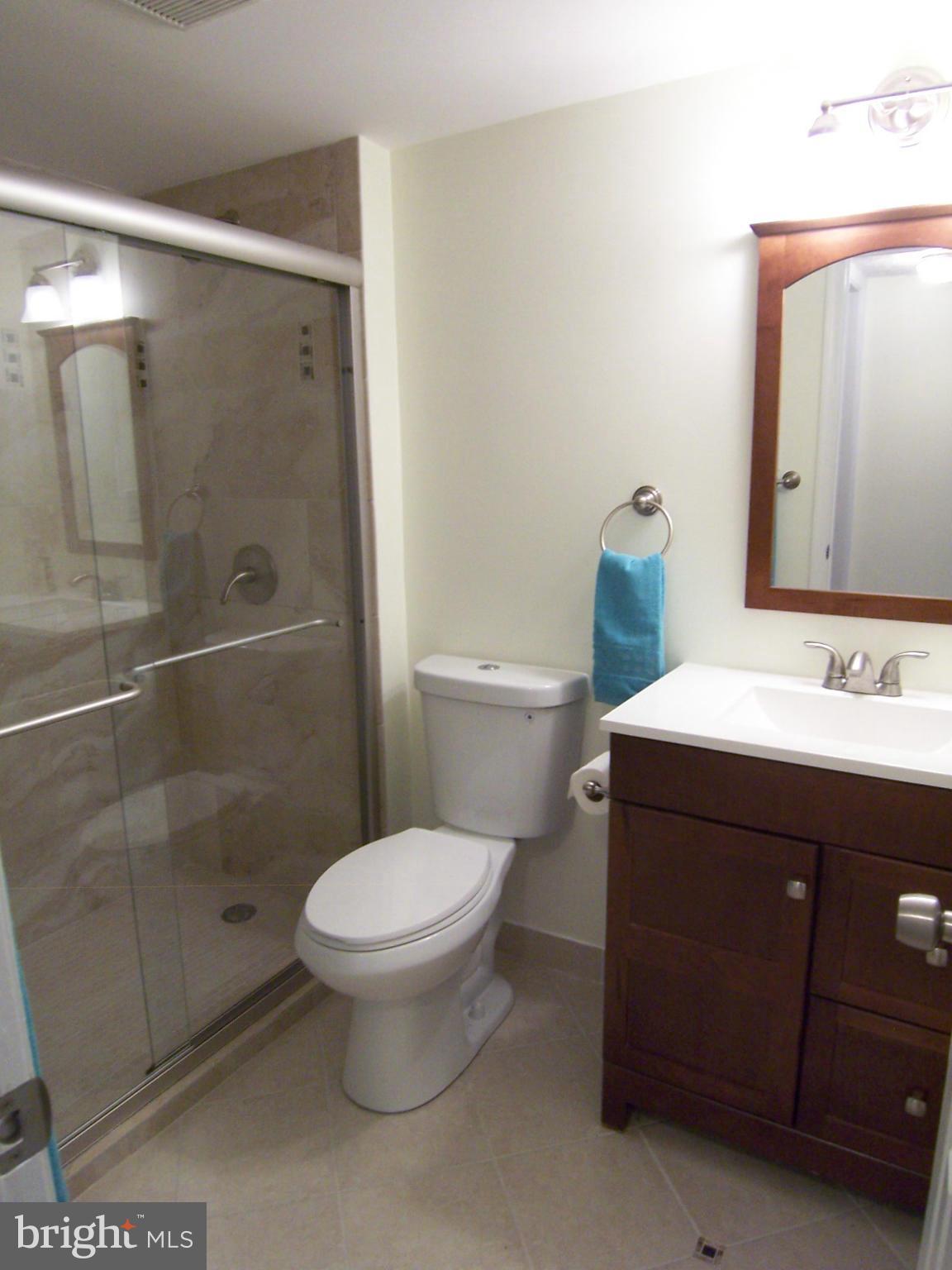 9104 Rookings Court Springfield, VA 22153 - Photo 19 of 22 a bathroom with a sink toilet and shower