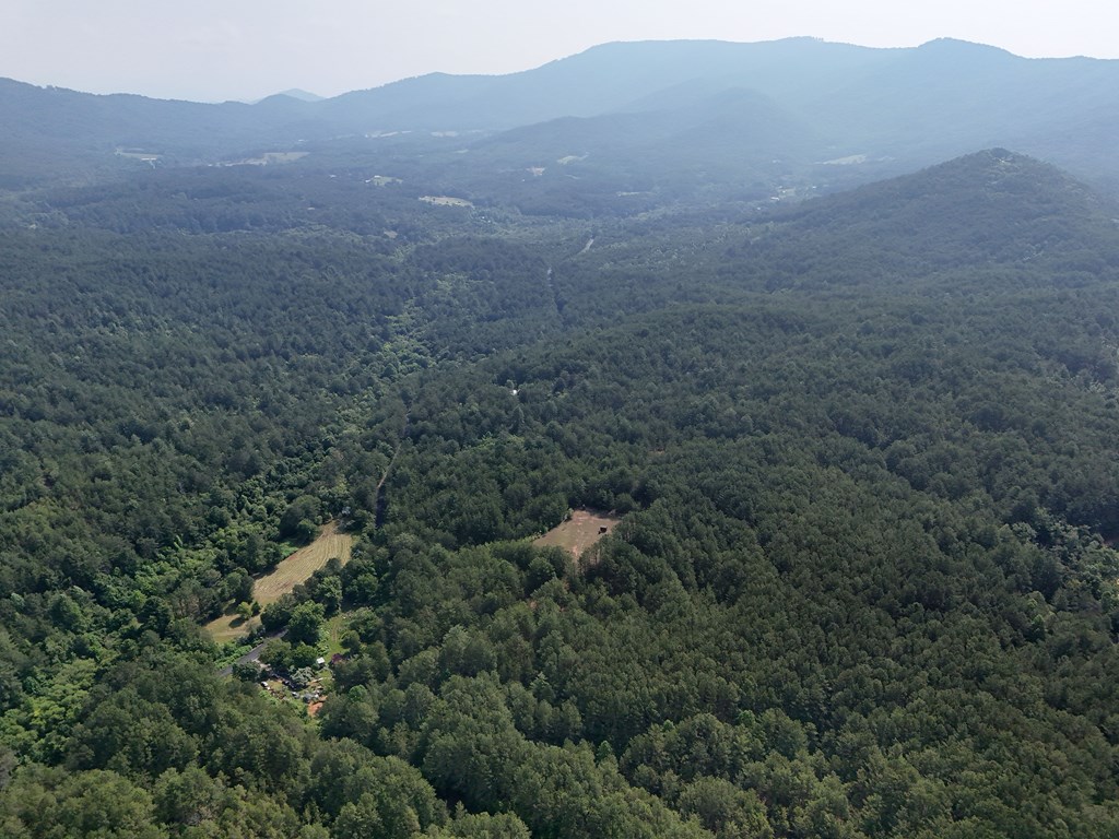 278 Golf Course Road Copperhill, TN 37317 - Photo 40 of 45 a view of a big yard with mountains in the background