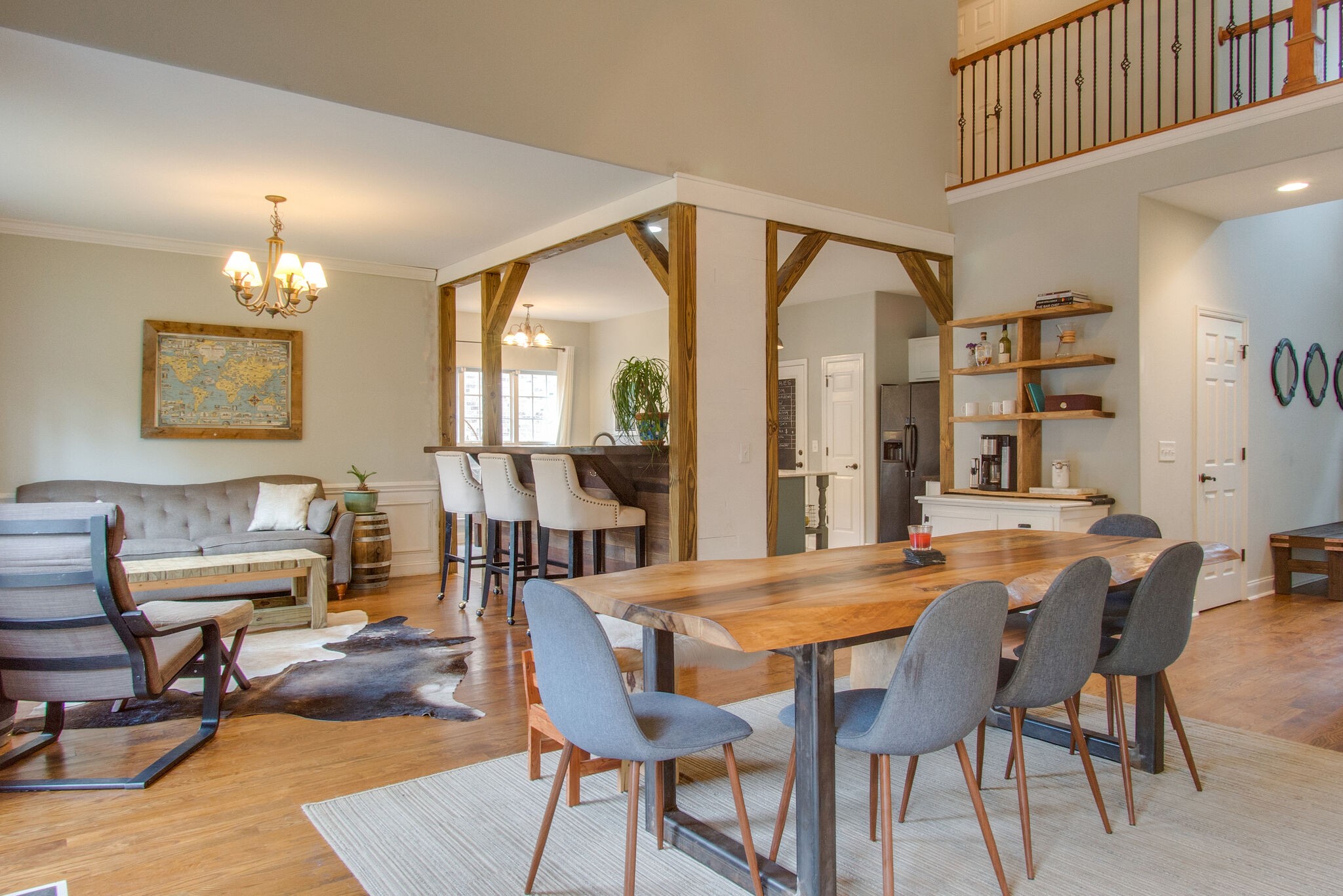7020 Red Apple Road Antioch, TN 37013 - Photo 5 of 28 a view of a dining room with furniture and a chandelier