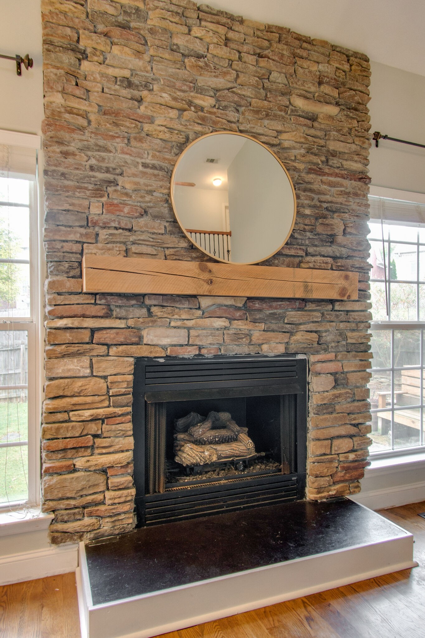 7020 Red Apple Road Antioch, TN 37013 - Photo 6 of 28 a fireplace with wooden floor