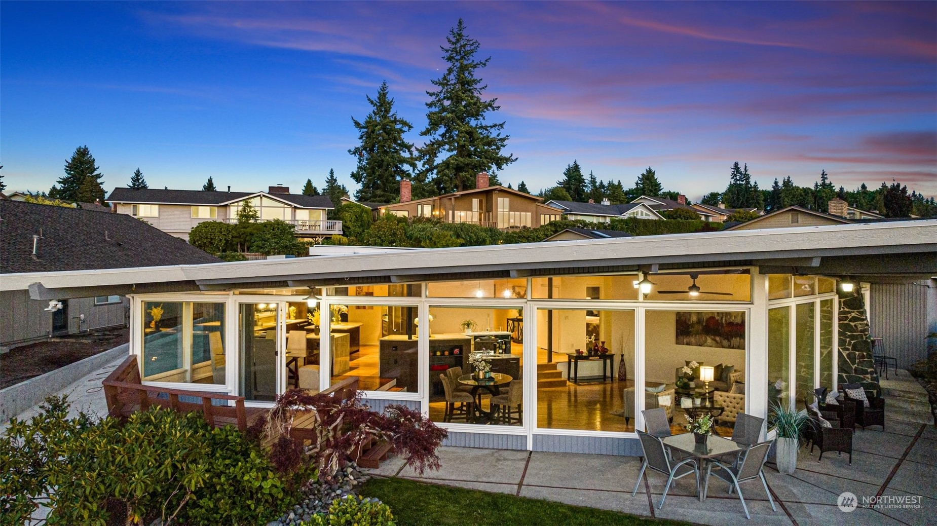 4428 140th Avenue Southeast Bellevue, WA 98006 - Photo 13 of 40 a view of a building with sitting area