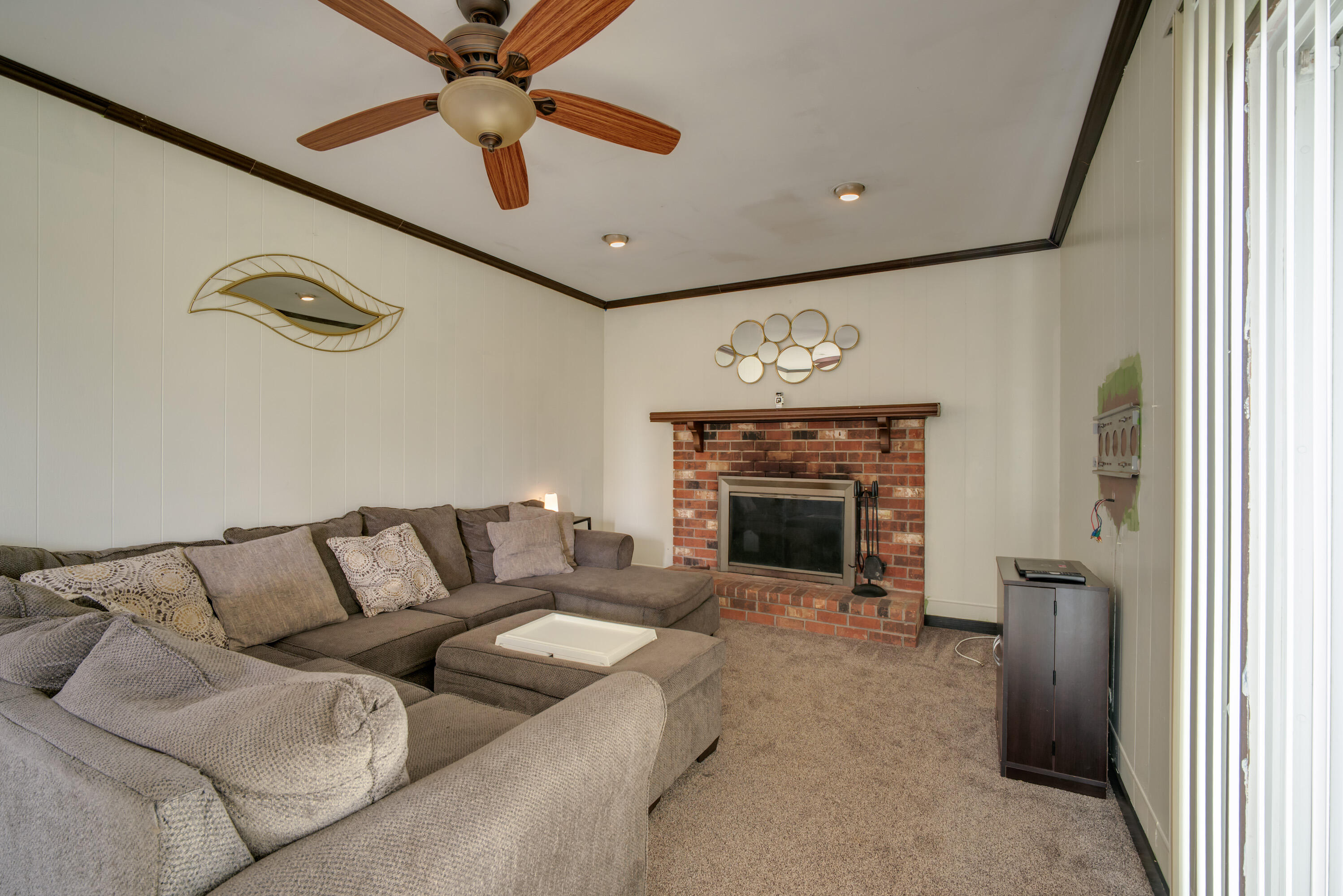 9137 Rucker Road Grosse Ile, MI 48138 - Photo 13 of 41 Fireplace in Family Room