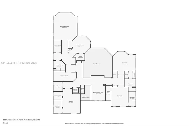 $6,995,000 | 833 Harbour Isles Place, North Palm Beach, FL 33410