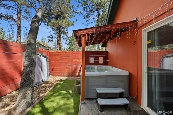 a view of a house with a patio