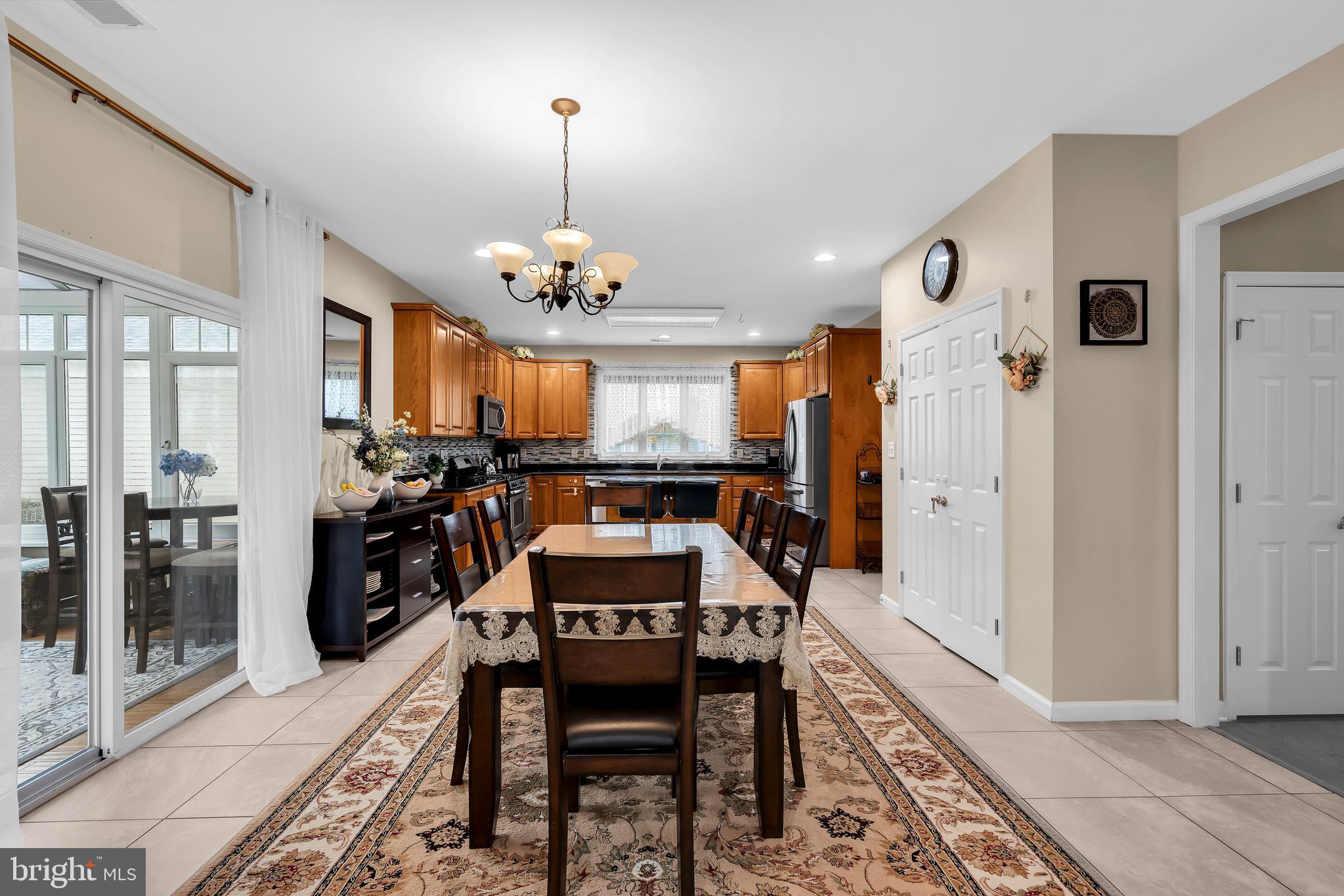 20 Jockey Place Chesterfield, NJ 08515 - Photo 14 of 49 a view of a dining room with furniture
