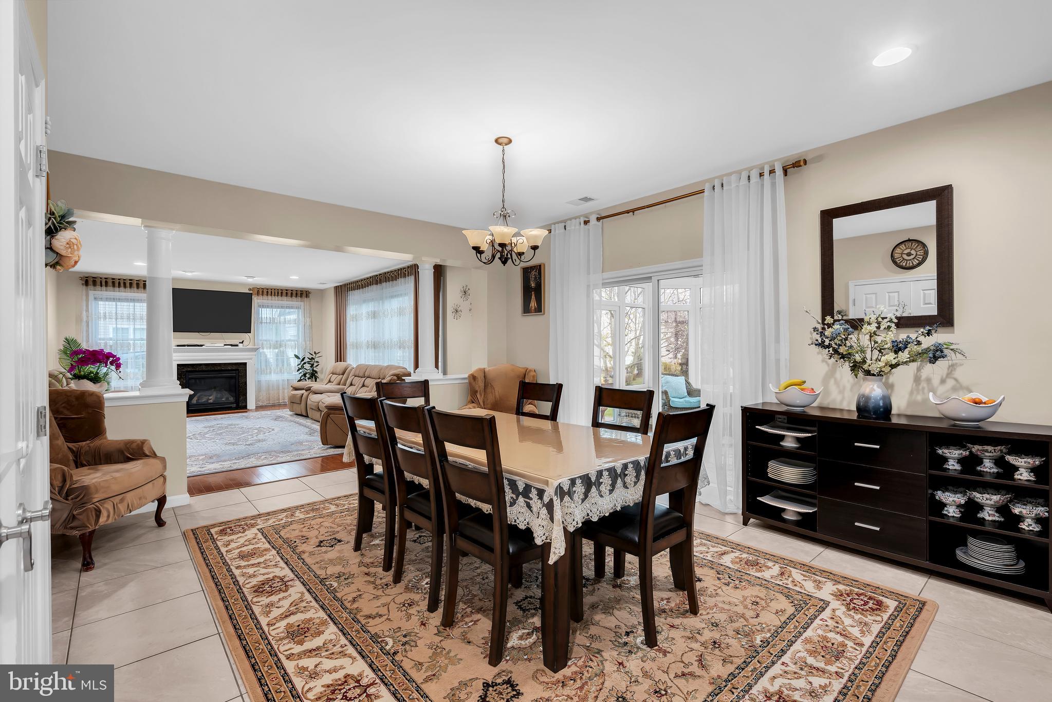 20 Jockey Place Chesterfield, NJ 08515 - Photo 17 of 49 a view of a dining room with furniture