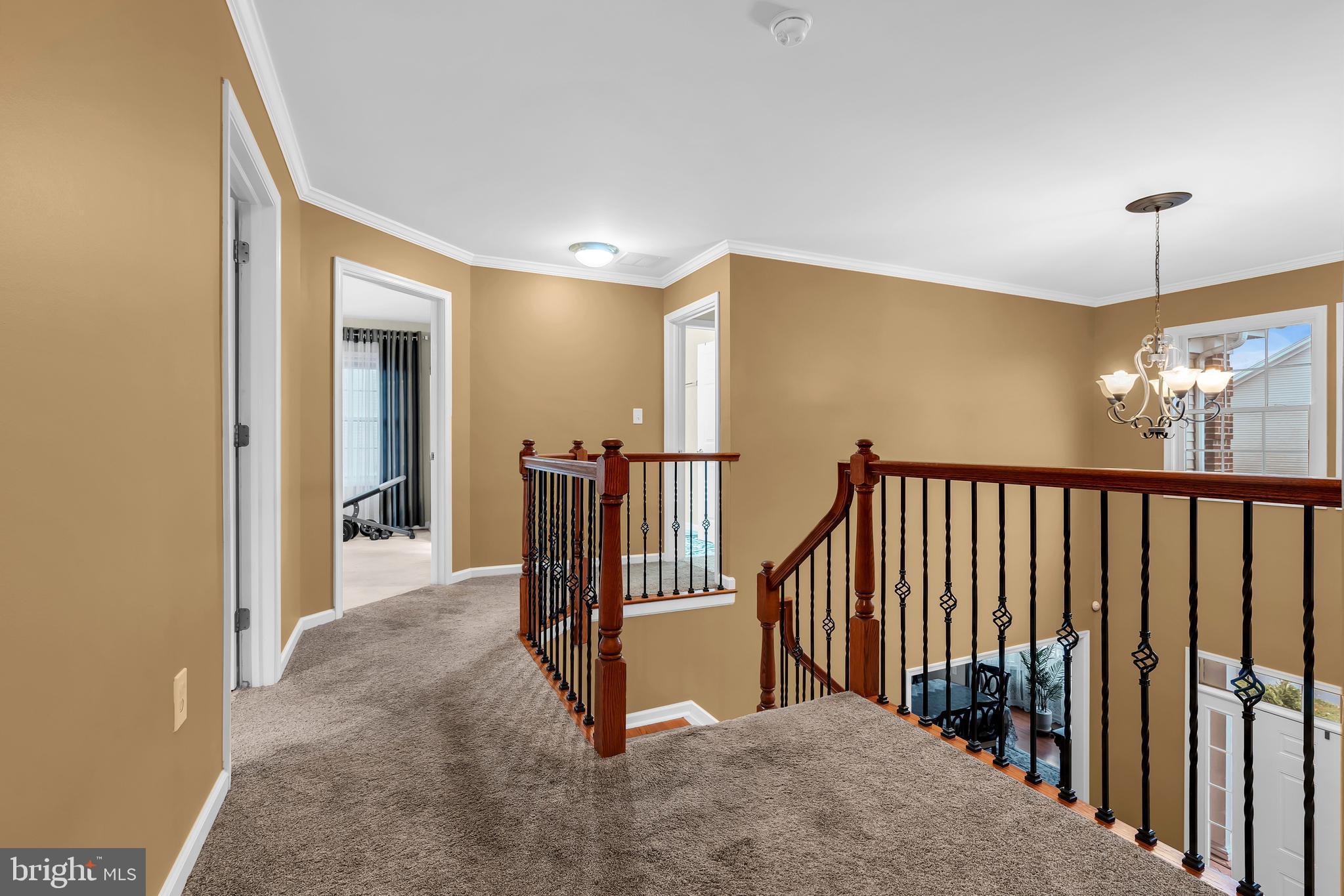 20 Jockey Place Chesterfield, NJ 08515 - Photo 27 of 49 a view of a hallway with a livingroom and entryway