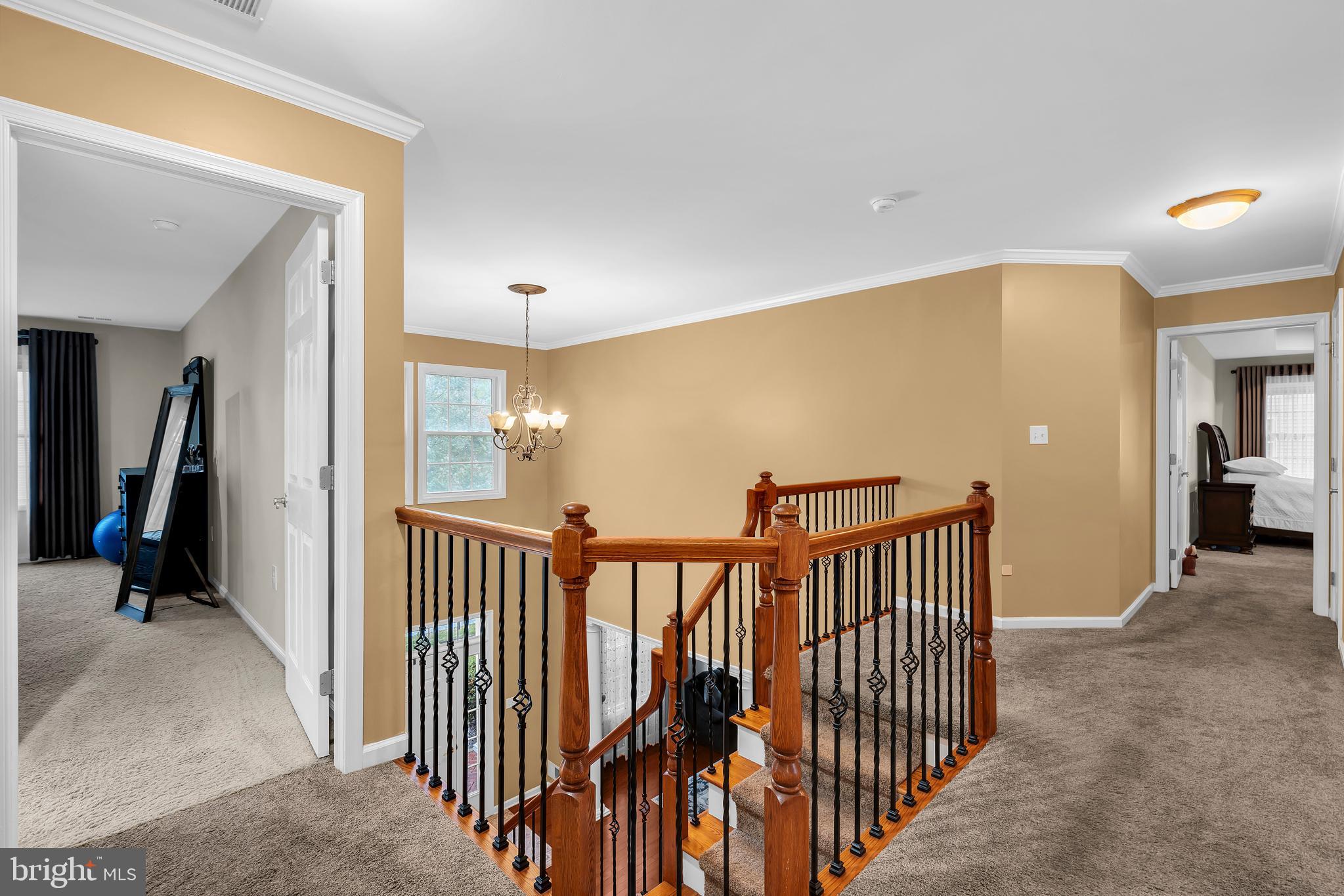 20 Jockey Place Chesterfield, NJ 08515 - Photo 30 of 49 a view of a hallway with bedroom and closet