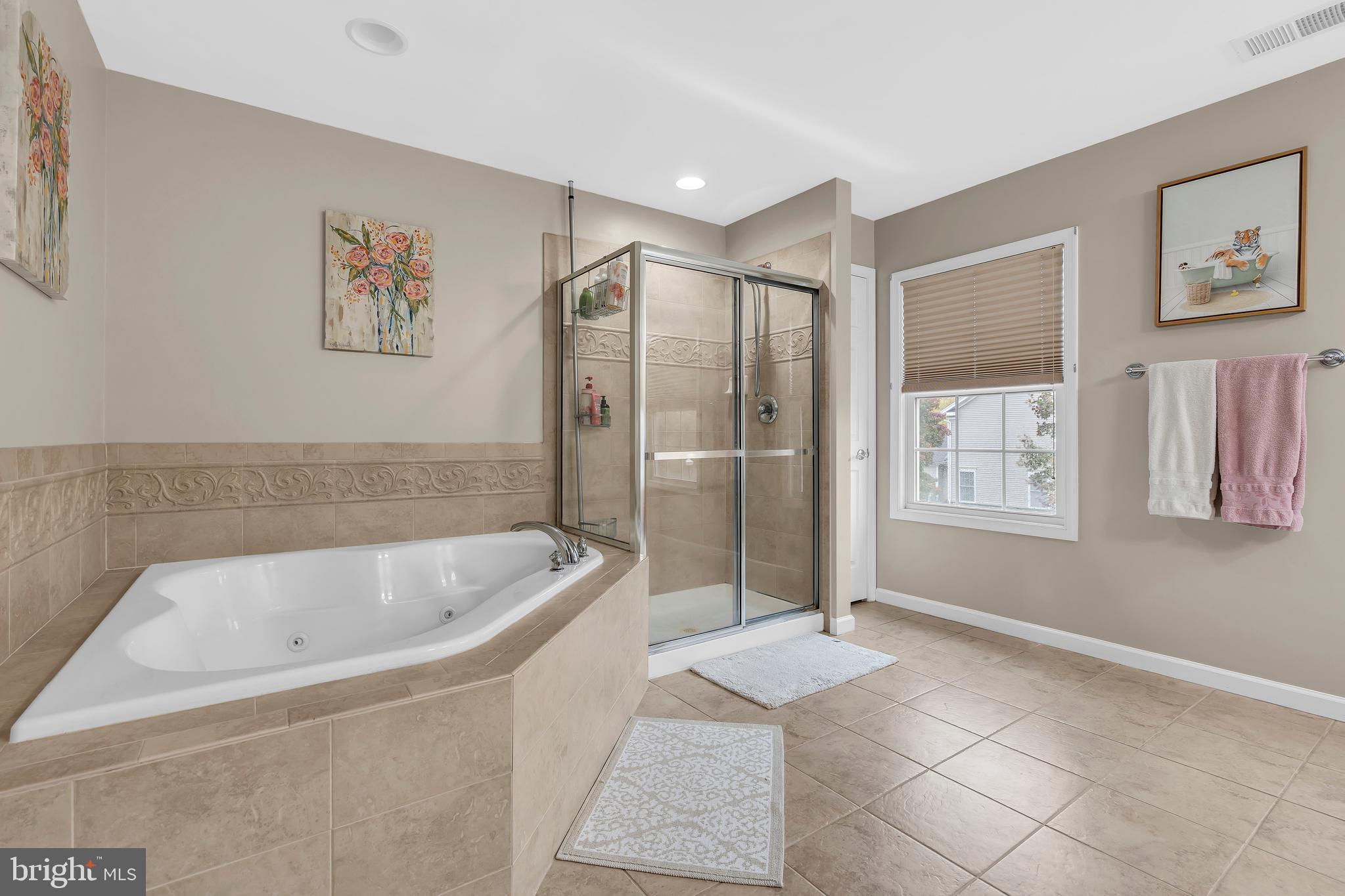 20 Jockey Place Chesterfield, NJ 08515 - Photo 41 of 49 a bathroom with a bathtub and a shower