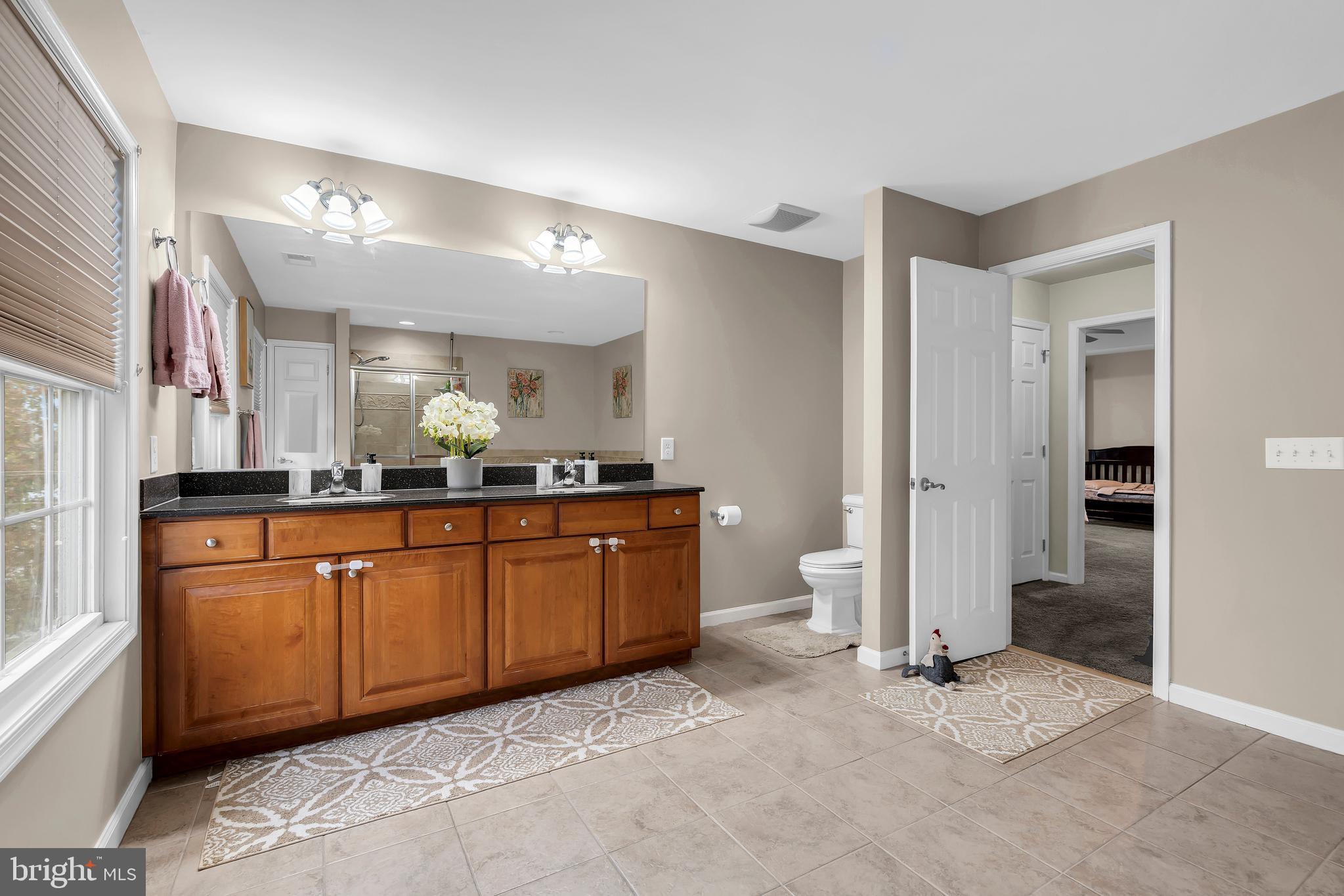 20 Jockey Place Chesterfield, NJ 08515 - Photo 43 of 49 a large bathroom with a sink and a mirror